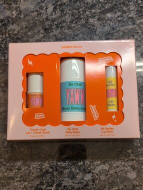 Yawn Be Chill Body Balm & Lip/Cheek Kit BRAND new